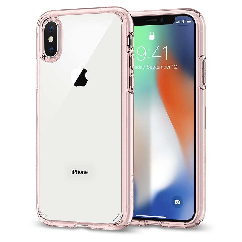 Spigen iPhone X Ultra Hybrid Rose Crystal (057CS22128)