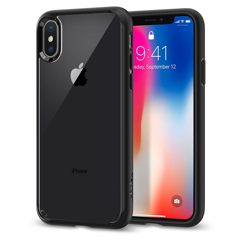 Spigen iPhone X Ultra Hybrid Matte Black (057CS22129)