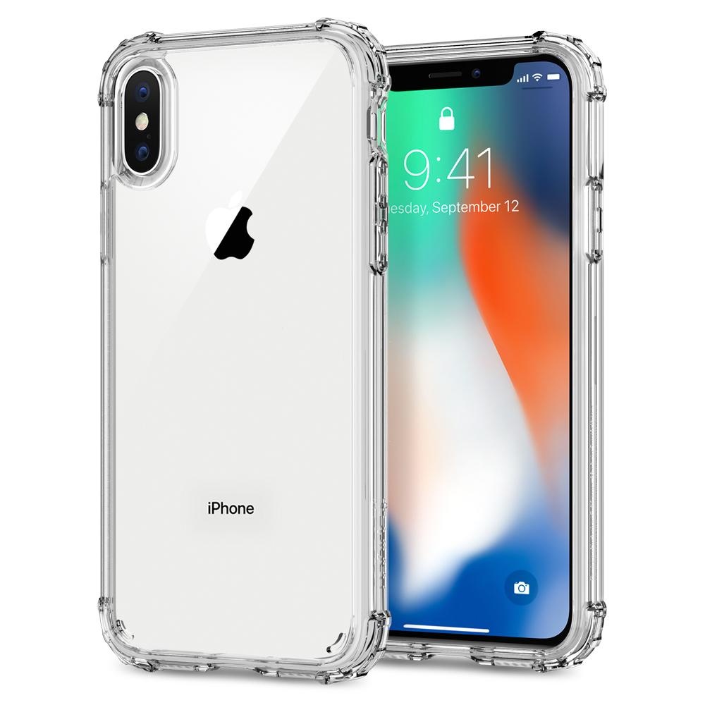 Spigen iPhone X Crystal Shell Crystal Clear (057CS22141)