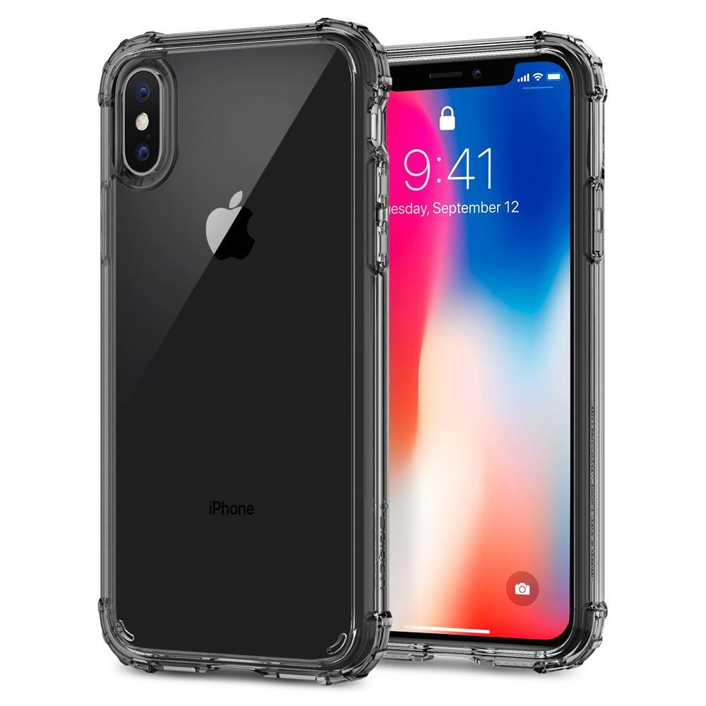 Spigen iPhone X Crystal Shell Dark Crystal (057CS22142)