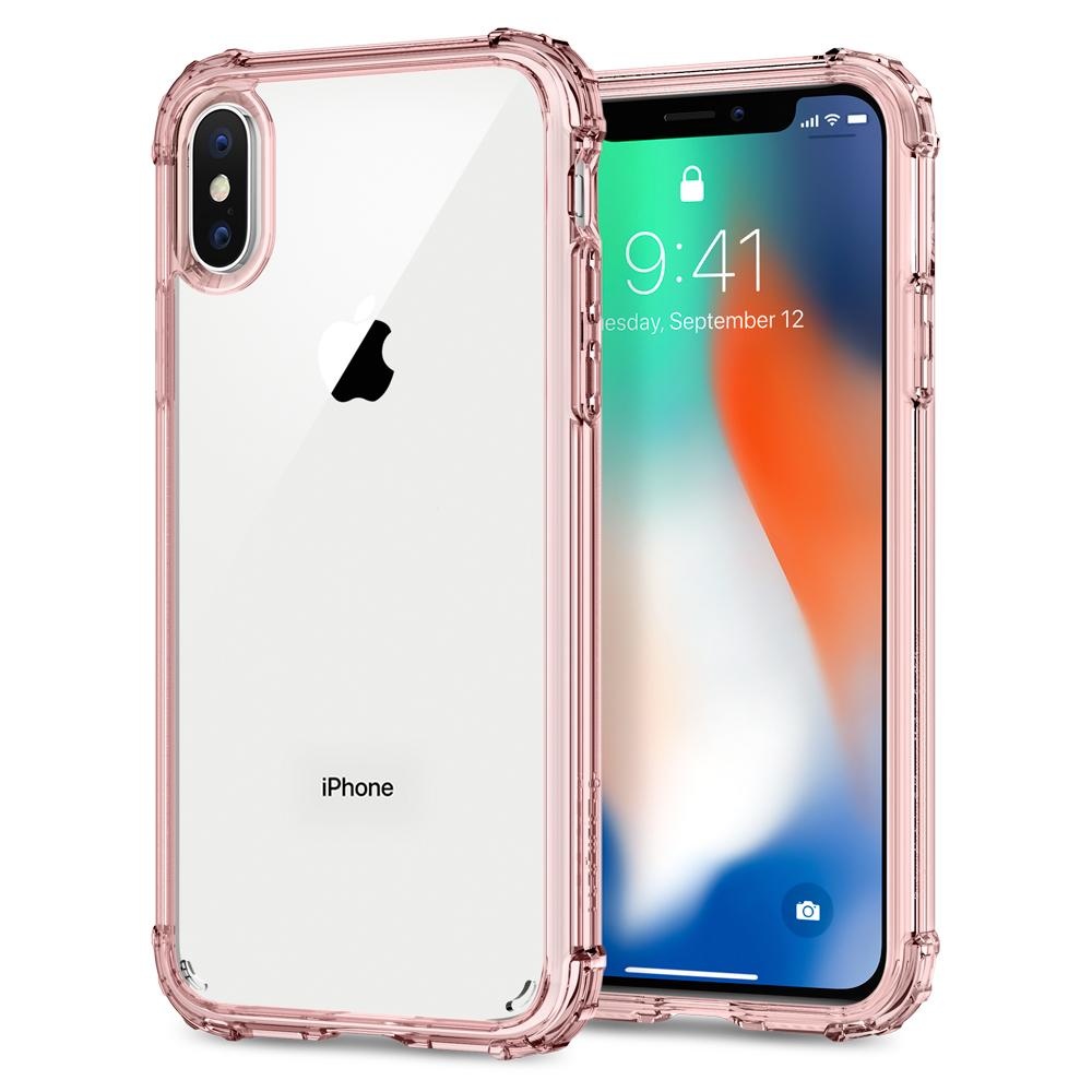 Spigen iPhone X Crystal Shell Rose Crystal (057CS22143)
