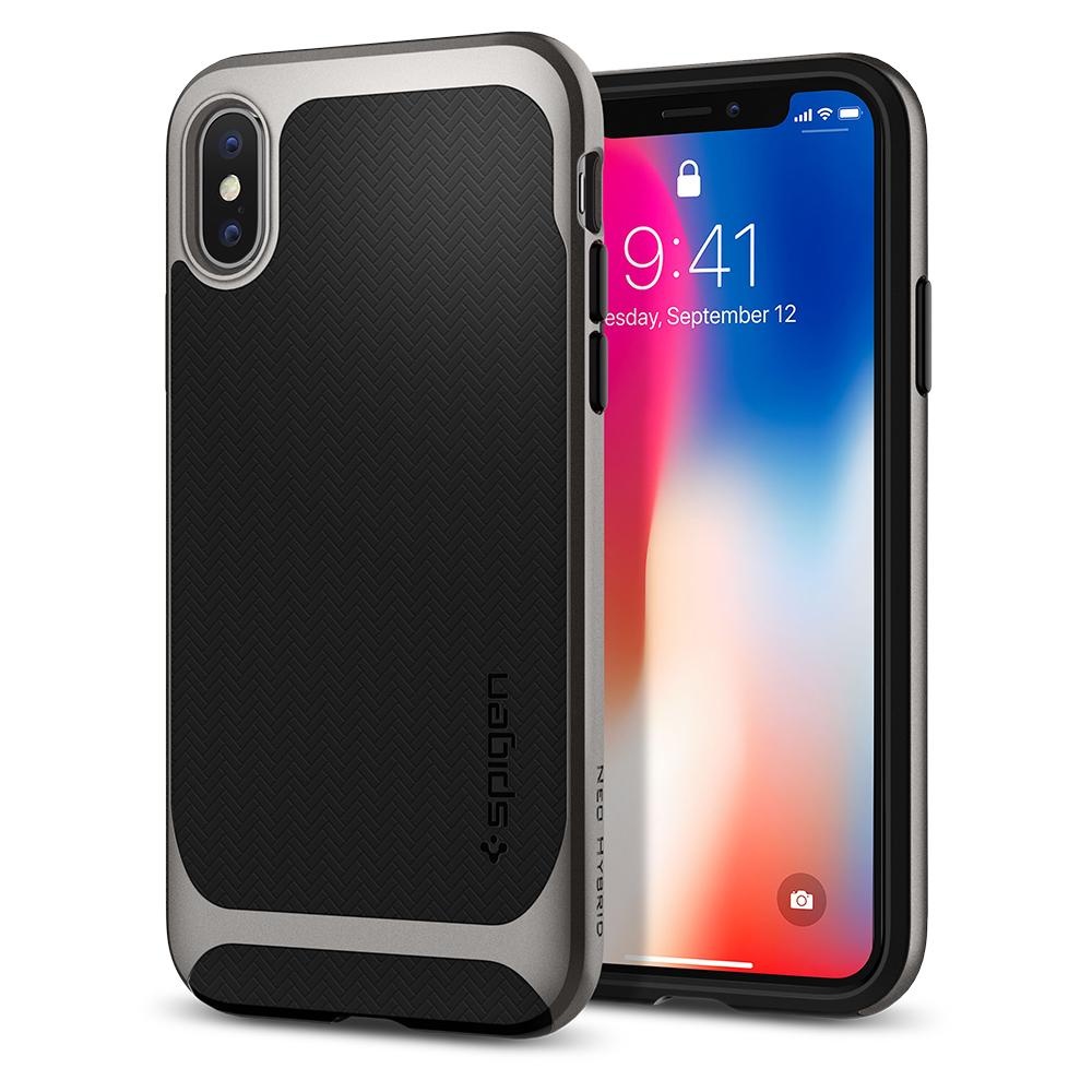 Spigen iPhone X Neo Hybrid Gunmetal (057CS22165)