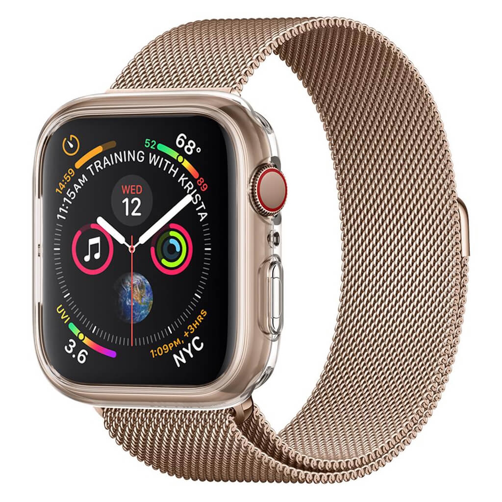 Spigen® Liquid Crystal™ 062CS24473 Apple Watch Series 4 (44mm) Case – Crystal Clear