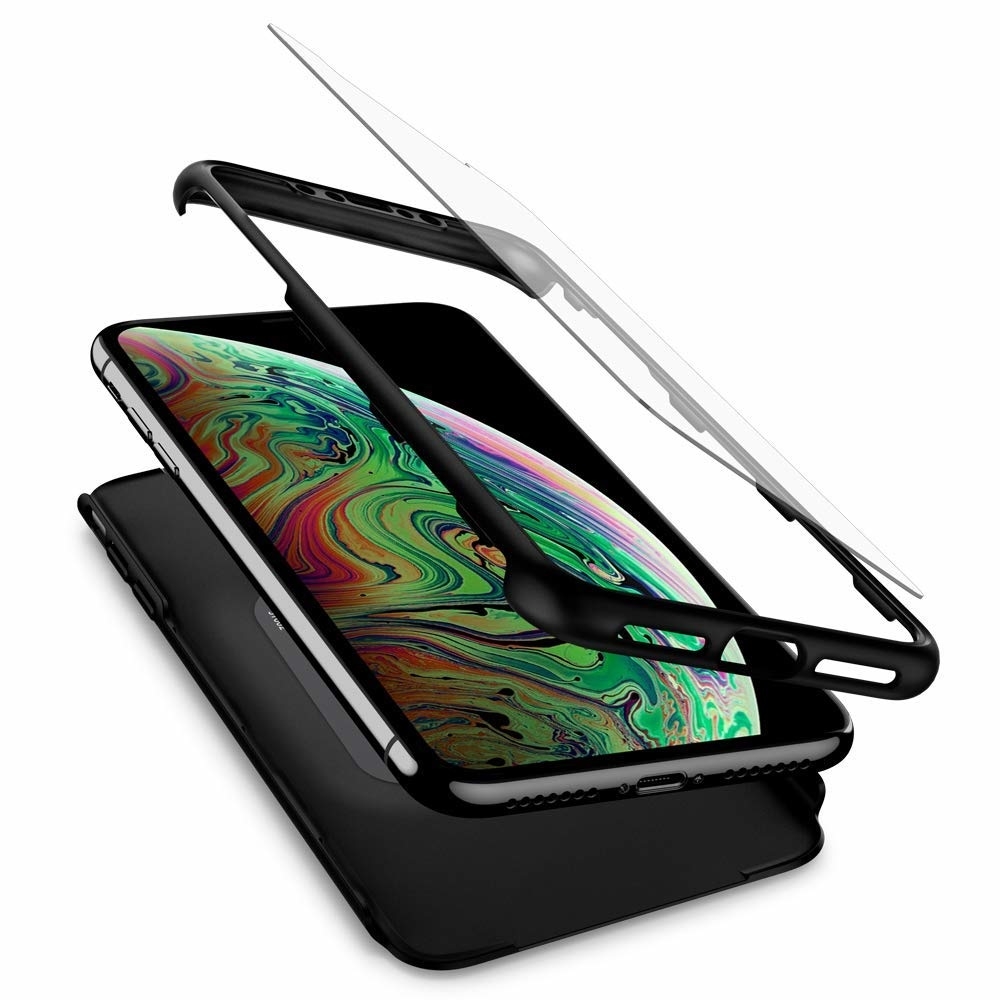 Spigen iPhone Xs Max Thin Fit 360 Black (065CS24846)