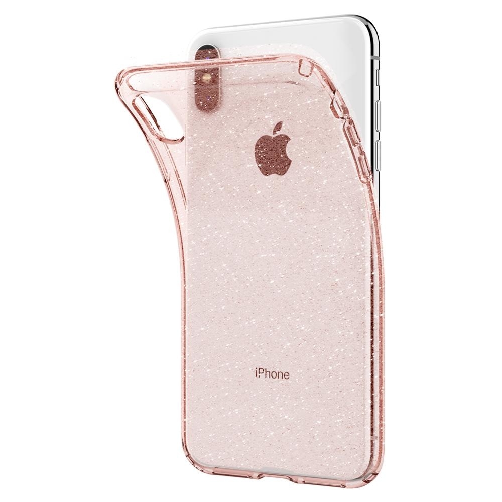 Spigen iPhone Xs Max Liquid Crystal Glitter Rose (065CS25124)