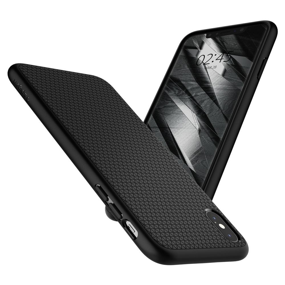 Spigen iPhone Xs Max Liquid Air Matte Black (065CS25126)