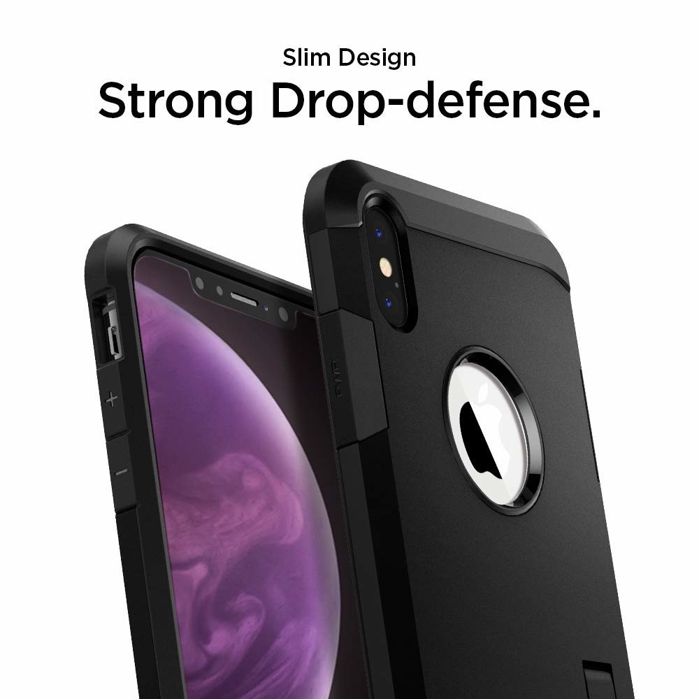 Spigen iPhone Xs Max Tough Armor Black (065CS25130)