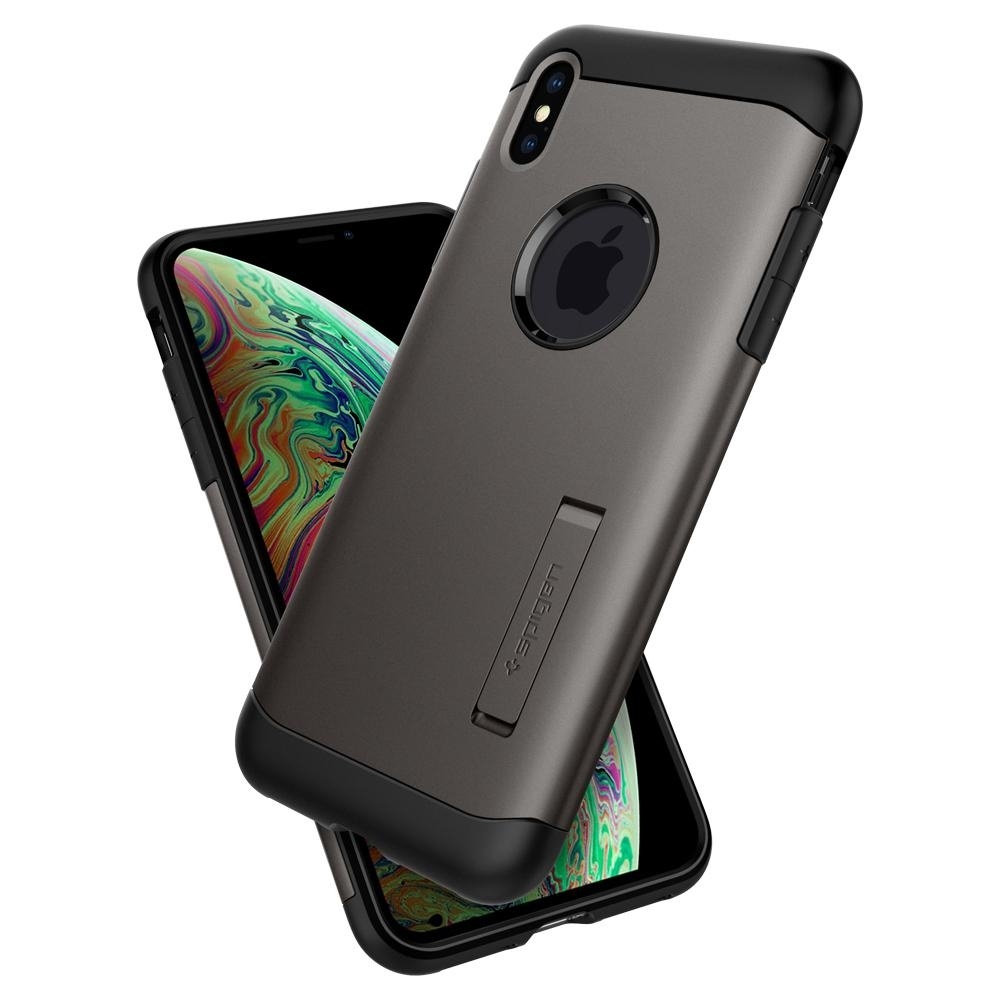 Spigen iPhone Xs Max Slim Armor Gunmetal (065CS25153)