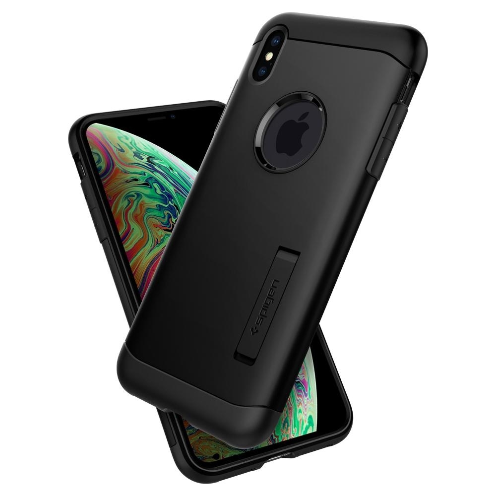  Spigen iPhone Xs Max Slim Armor Black (065CS25156)