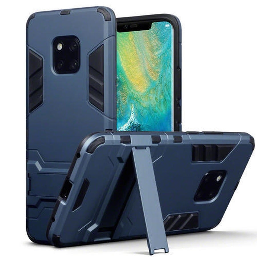 Terrapin Ανθεκτική Dual Layer Θήκη Huawei Mate 20 Pro - Blue (131-083-088)