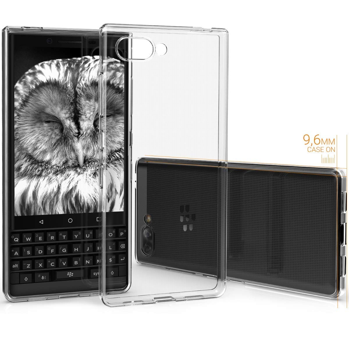 διάφανη θήκη σιλικόνης Blackberry KEYtwo