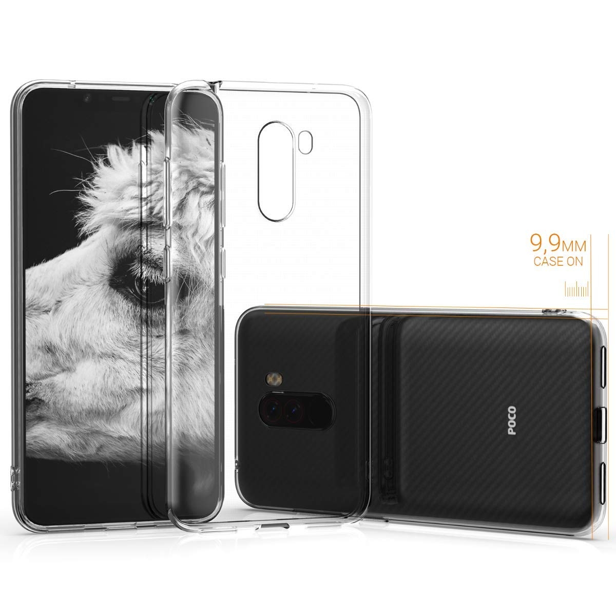 Θήκη σιλικόνης διάφανη Xiaomi Pocophone F1 