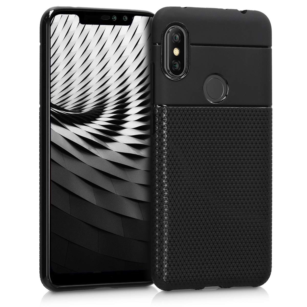 Μαύρη θήκη σιλικόνης Huawei Mate 20 Pro