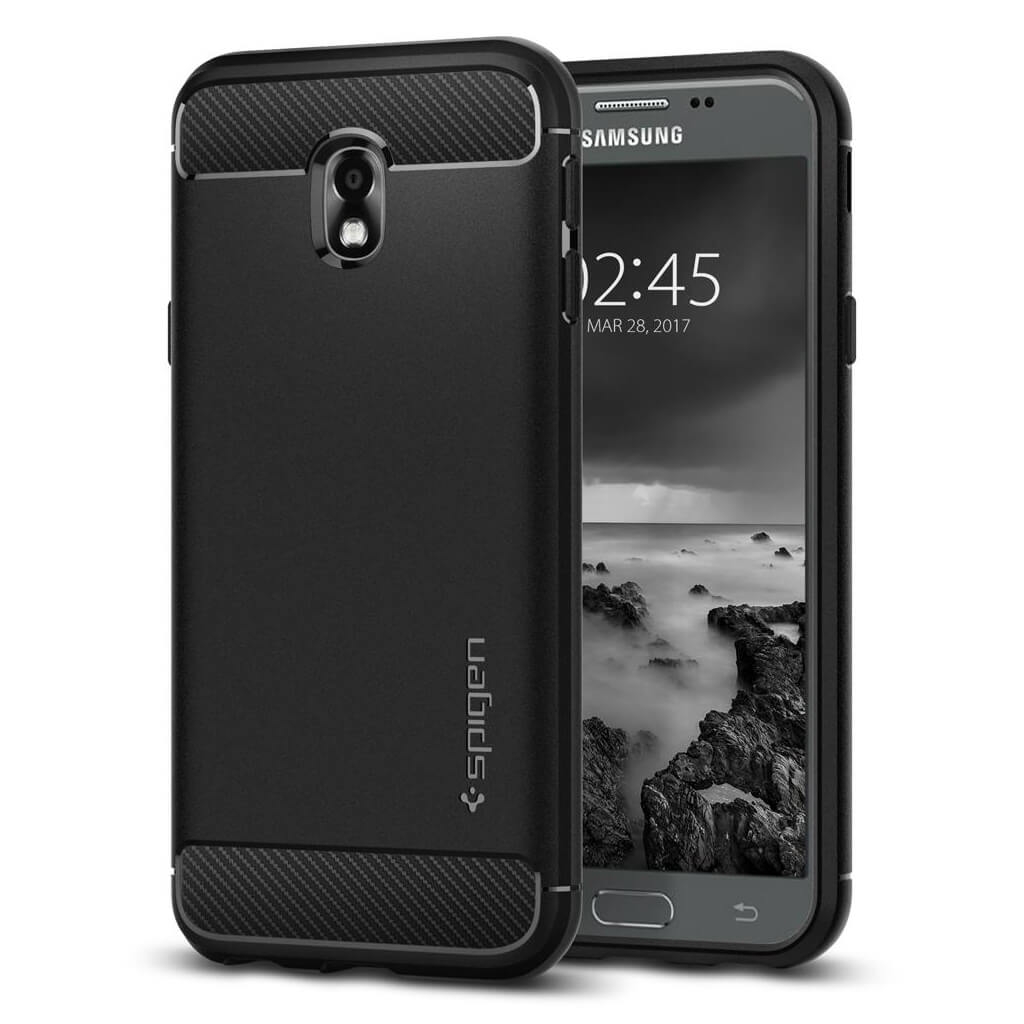 Spigen Galaxy j3(2017) Rugged Armor Black 