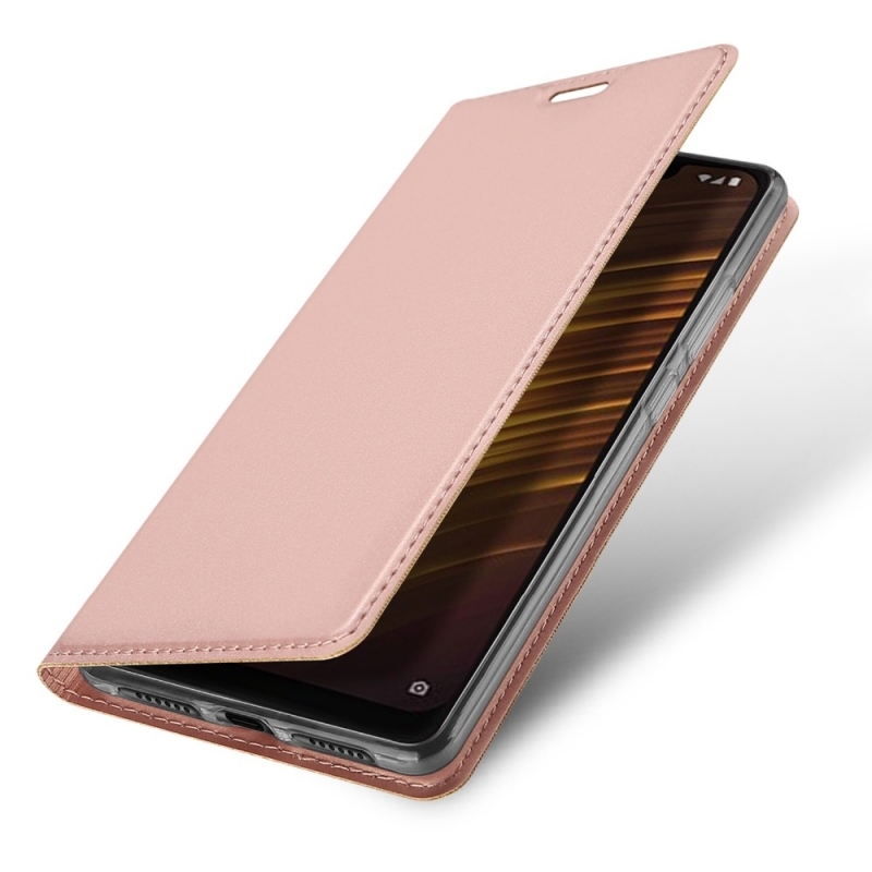Θηκη πορτοφόλι για Xiaomi Pocophone F1 ροζ