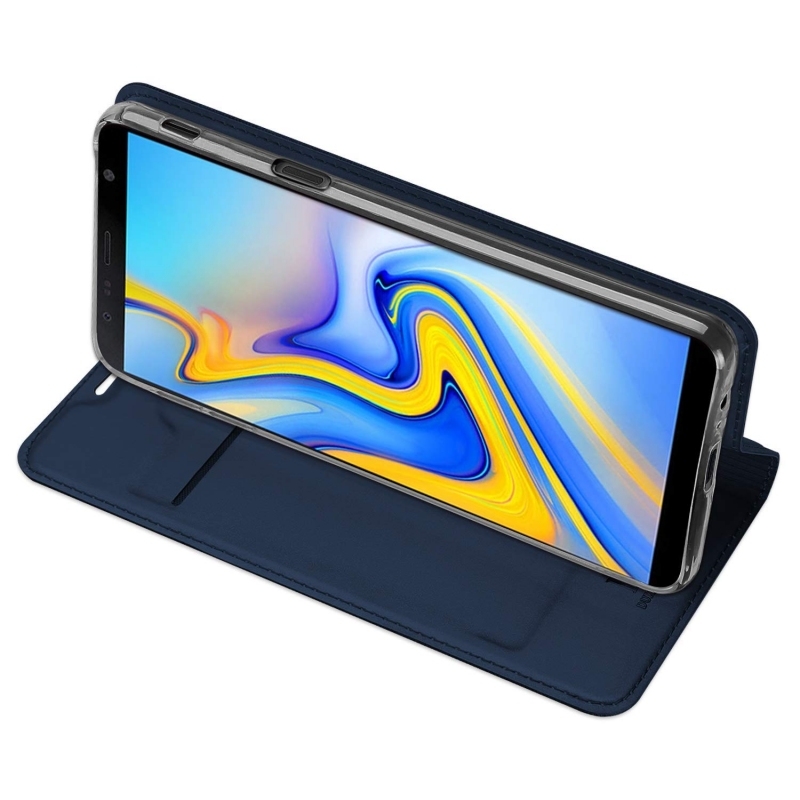 Θηκη πορτοφόλι για Samsung Galaxy J6+ blue