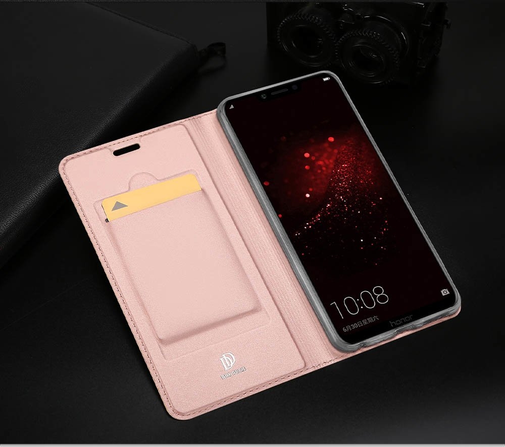 Θηκη πορτοφόλι για Honor Play Rose Gold