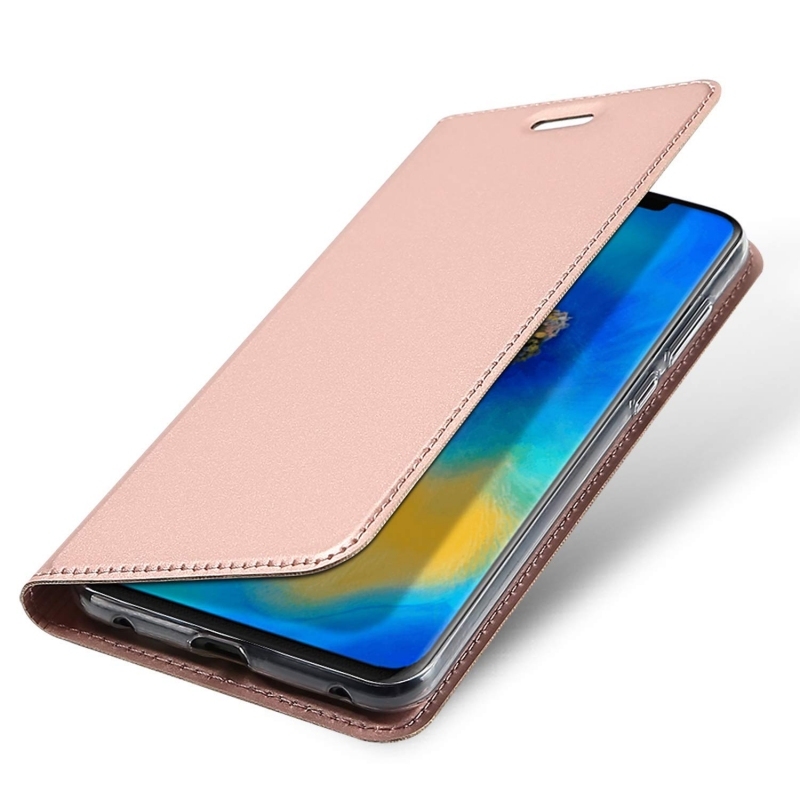 Θηκη πορτοφόλι για Huawei Mate 20 Pro Rose Gold