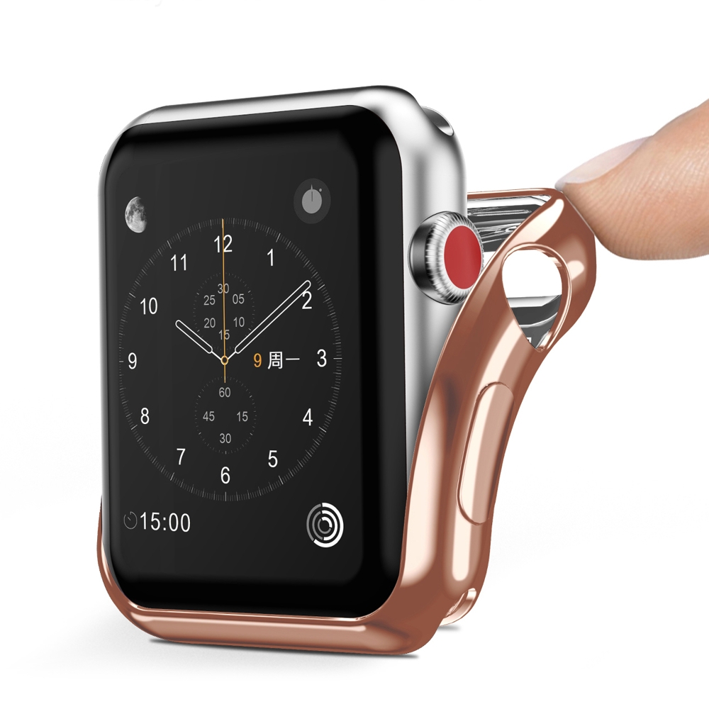 Dux Ducis Silicone Case χρυσή Apple Watch 42mm