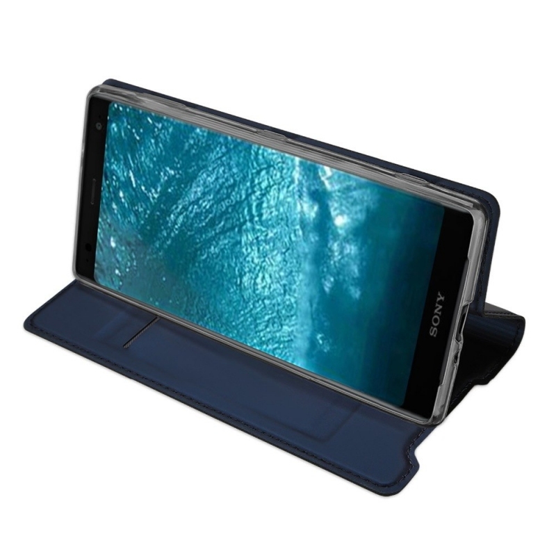 Θηκη πορτοφόλι για Sony Xperia XZ3 μπλε
