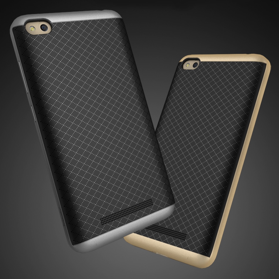iPaky Bumblebee Neo Hybrid case cover with PC Frame for Xiaomi Redmi 4A grey