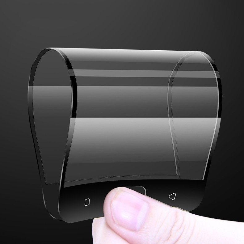 Full Cover Flexi Nano Glass for iPhone XS Black