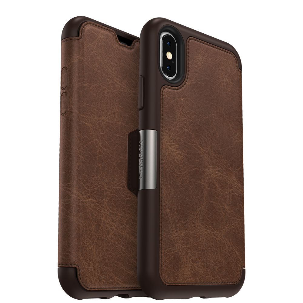 OtterBox iPhone X / Xs Strada Folio Espresso (77-59631)