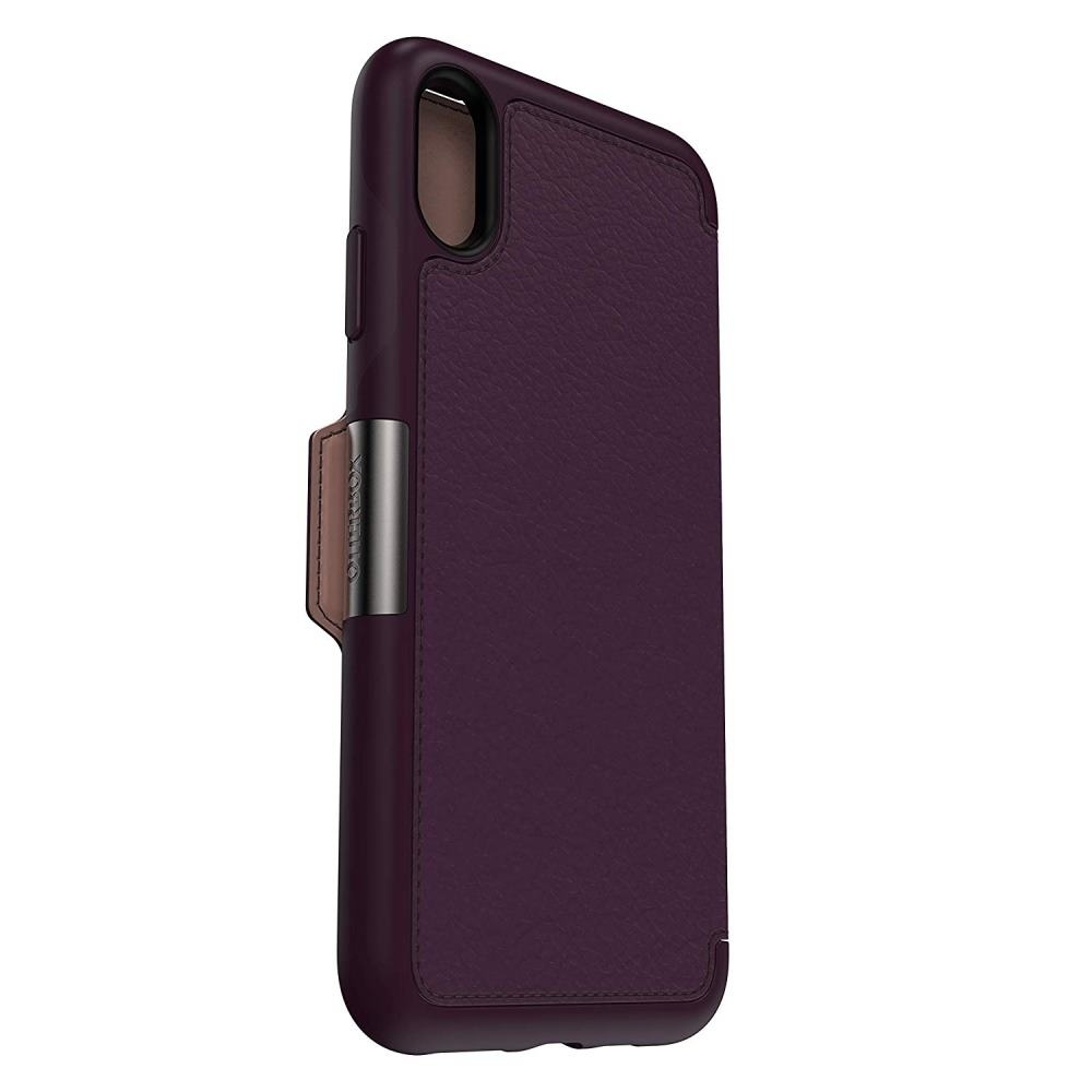 OtterBox iPhone Xs Max Strada Folio Royal Blush (77-60134)