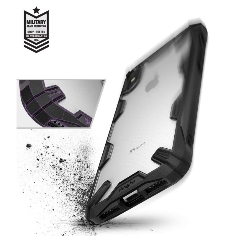 RINGKE FUSION-X IPHONE XS MAX 6.5 BLACK