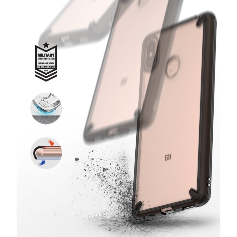 RINGKE FUSION XIAOMI MI MAX 3 SMOKE BLACK