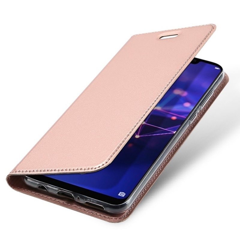 Θηκη πορτοφόλι για Huawei Mate 20 Lite rose gold