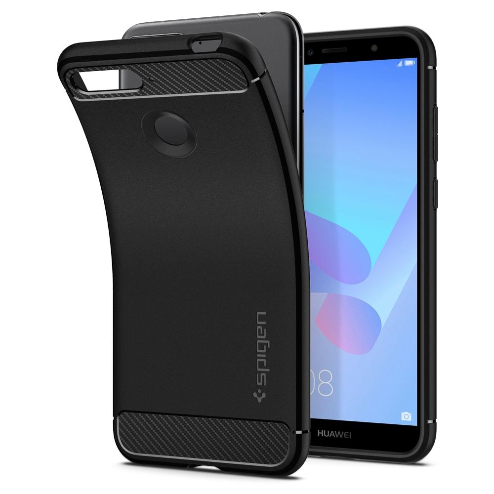 Spigen Huawei Y6 Prime (2018) Rugged Armor Black