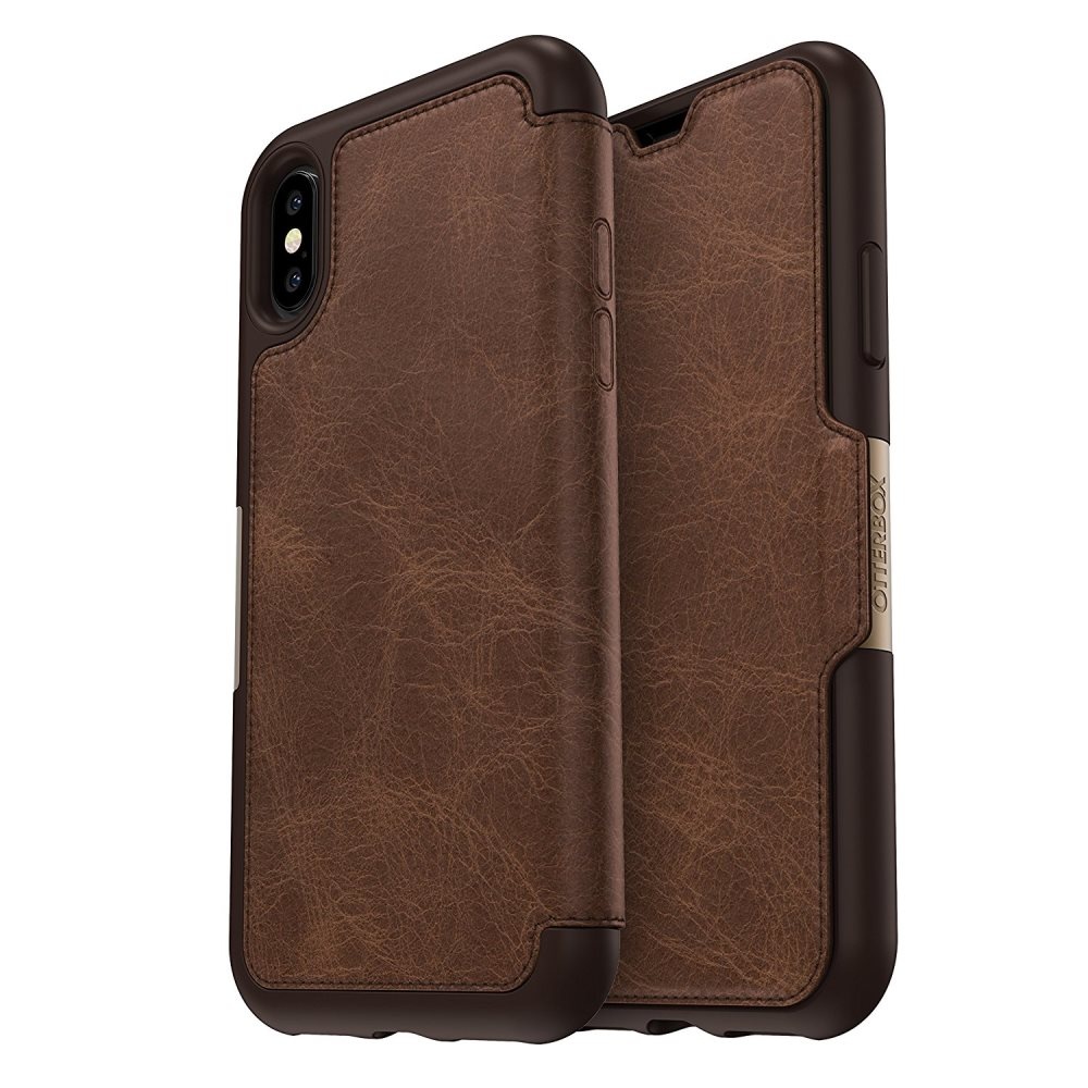 OtterBox iPhone X Strada Folio Espresso (77-57238)