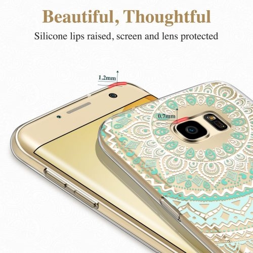 ESR Galaxy S8 Plus Totem Series Mint Mandala (X000OK79O9)