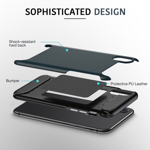 ESR iPhone X/Xs Rambler Case Black (X001L3H7BB)