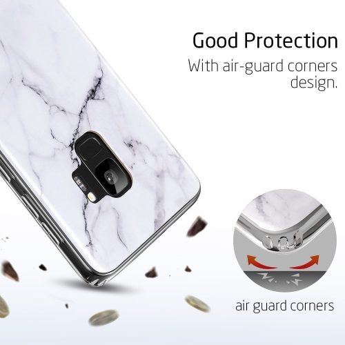 ESR Galaxy S9 Soft Marble White Sierra (X001P7E9MD)