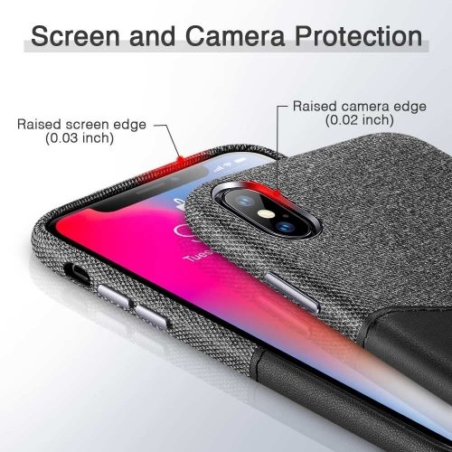 ESR iPhone Xs Max Metro Wallet Case Black