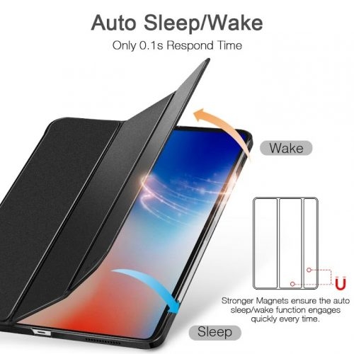 ESR Yippee 2nd Gen Series Black iPad Pro 11 (Apple Pencil Charging Compatible)