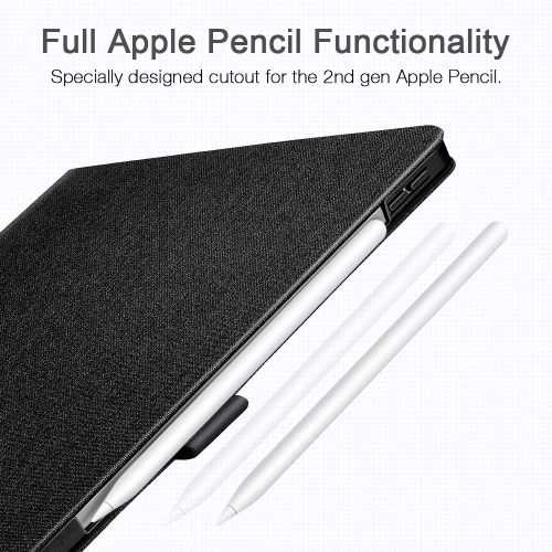 ESR Simplicity 2nd Gen Series Black iPad Pro 11 (Apple Pencil Charging Compatible)
