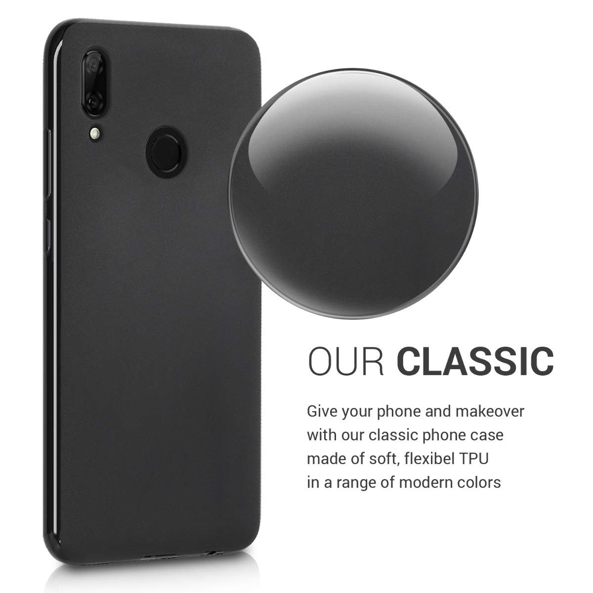 kwmobile TPU Silicone Case for Huawei P Smart (2019)