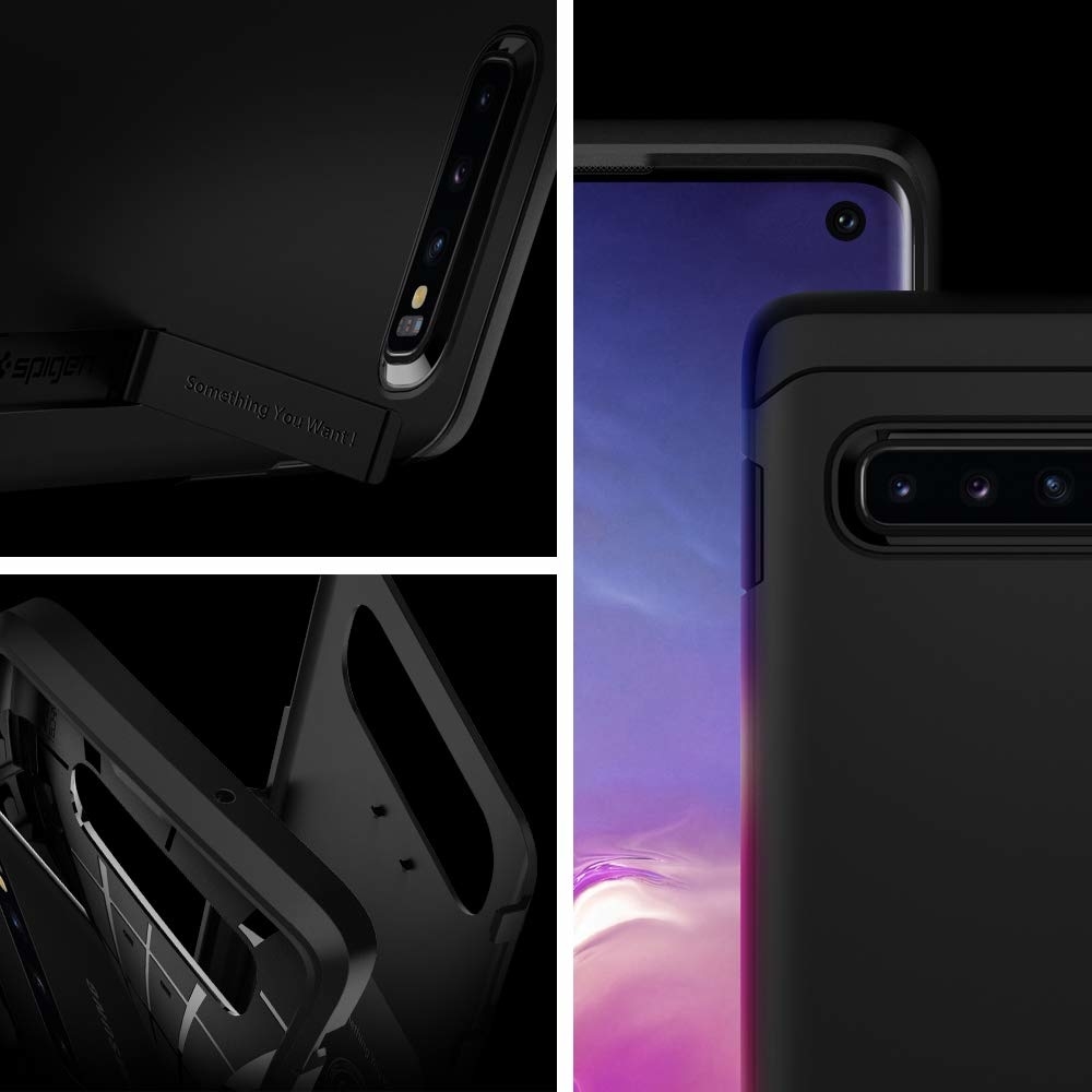 Spigen Galaxy S10 Tough Armor Black (605CS25805)