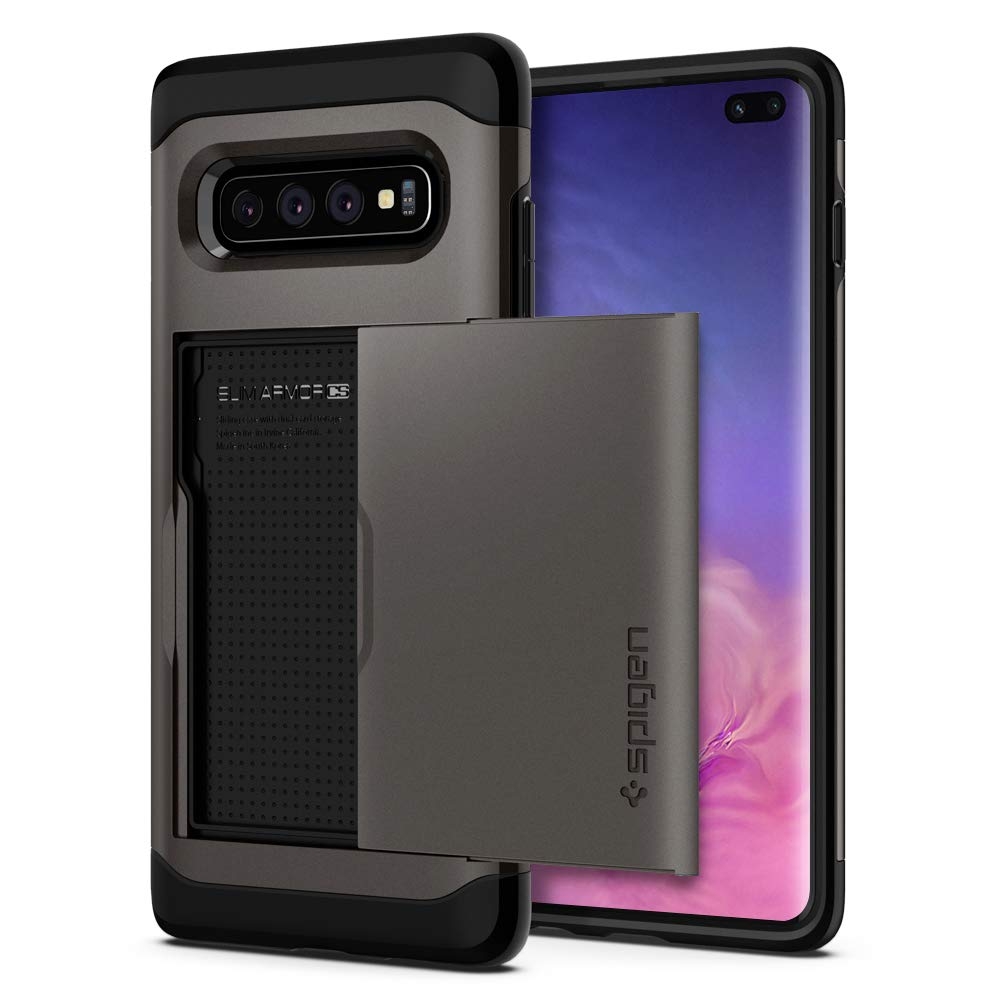 Spigen Galaxy S10+ Slim Armor CS Gunmetal (606CS25780)