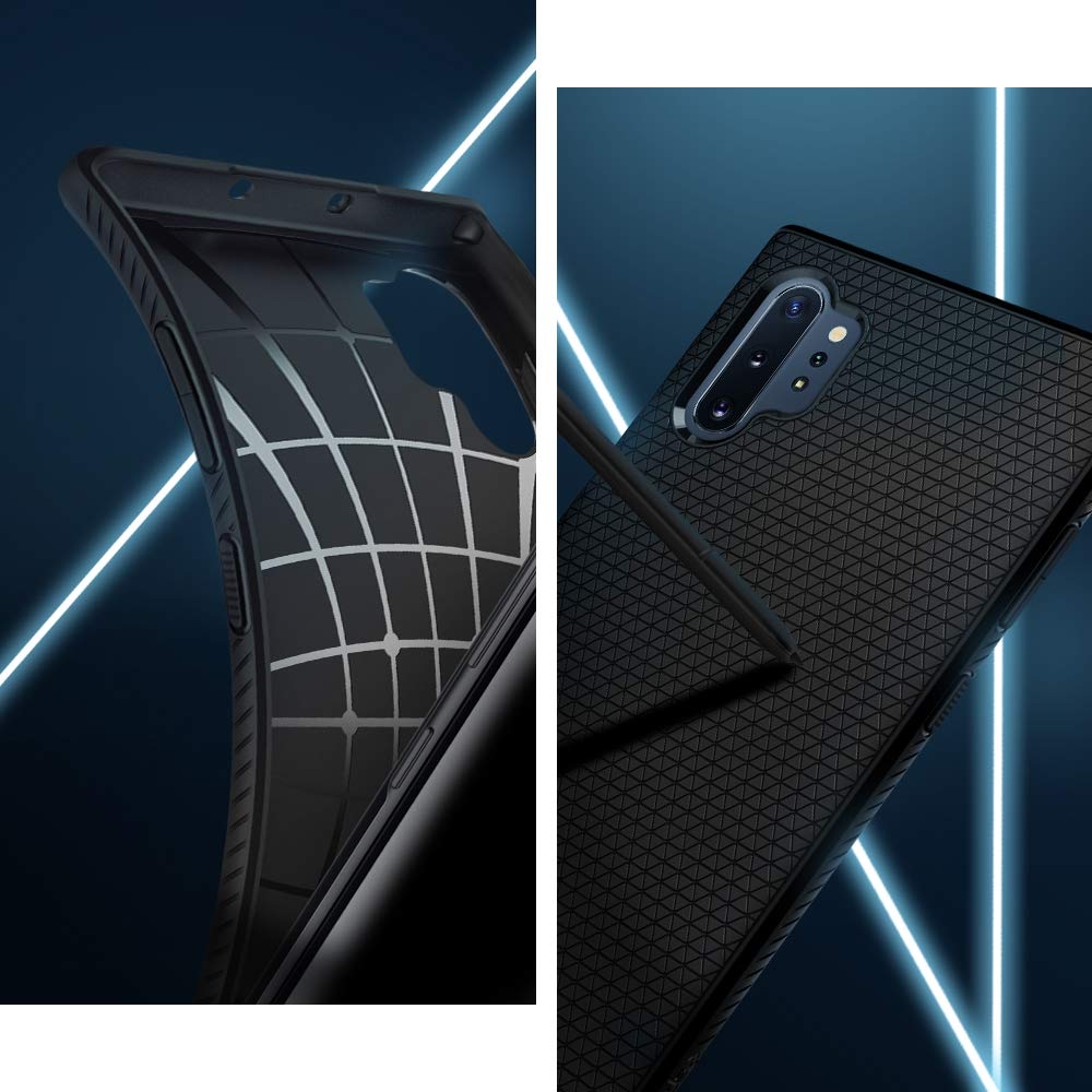 Spigen Galaxy Note 10+ Liquid Air Black (627CS27330)