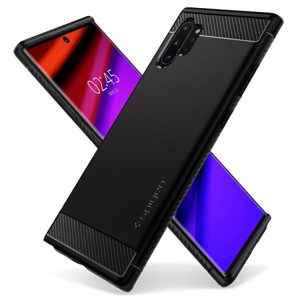 Spigen Galaxy Note 10+ Rugged Armor Black (627CS27331)
