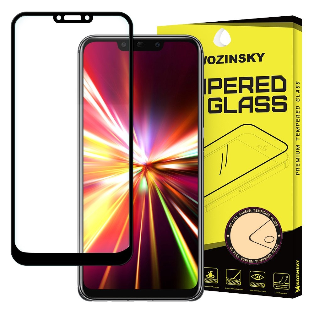 Full Cover tempered glass Huawei Mate 20 Lite Black