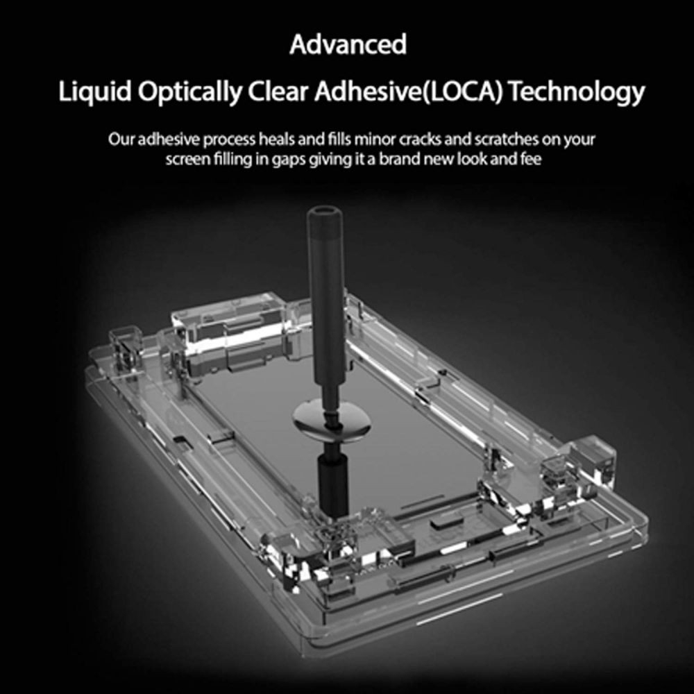 Whitestone Dome Glass - Liquid Optical Clear Adhesive & Installation Kit - Σύστημα προστασίας οθόνης OnePlus 7 Pro 