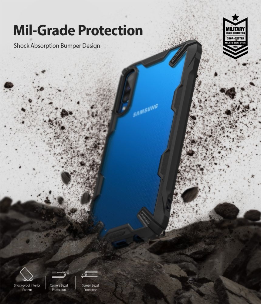 RINGKE FUSION-X SAMSUNG GALAXY A50 BLACK
