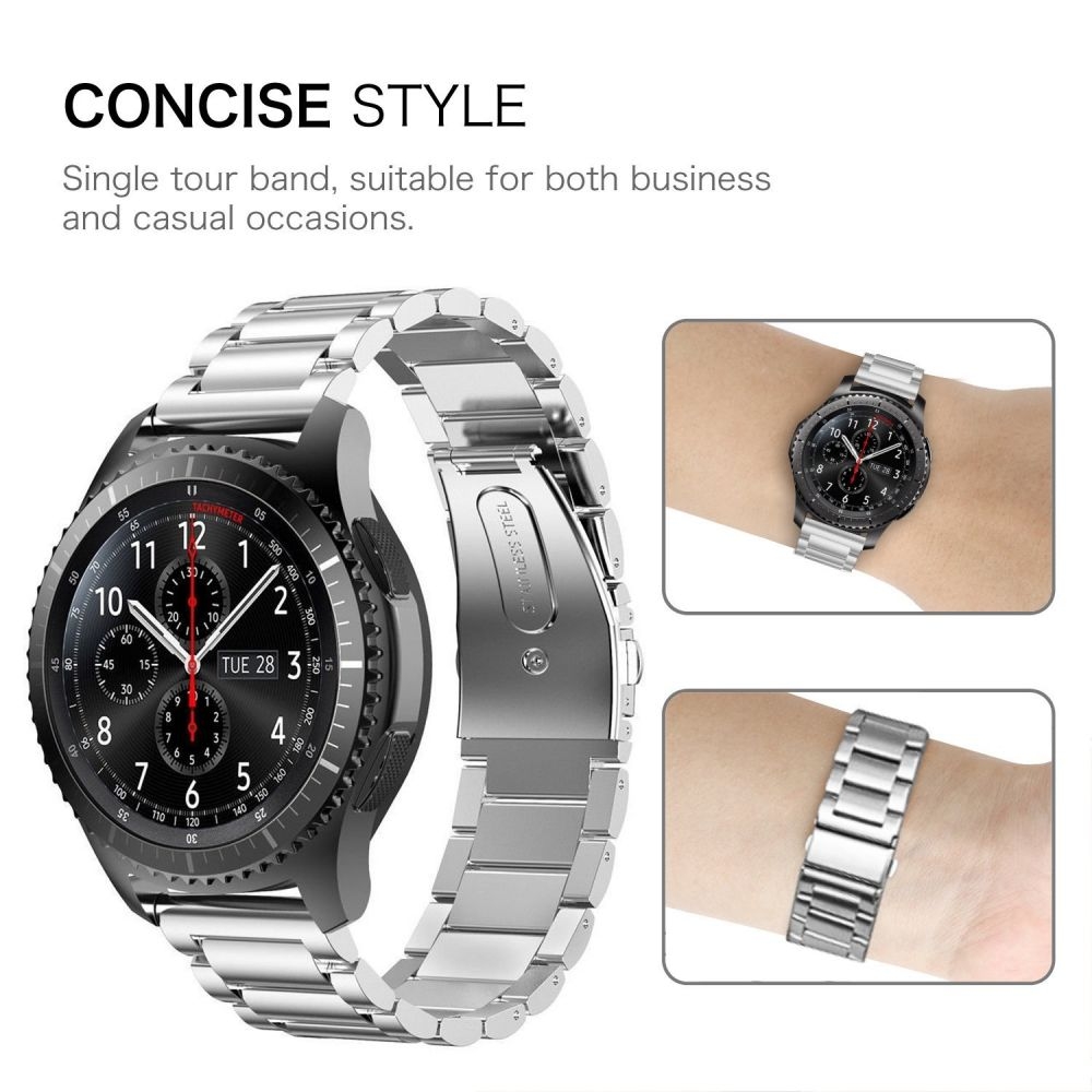 STAINLESS SAMSUNG GEAR S3 SILVER