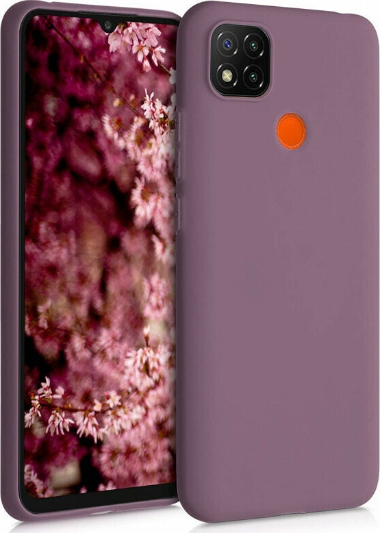 Θήκη σιλικόνης Xiaomi Redmi 9C μωβ