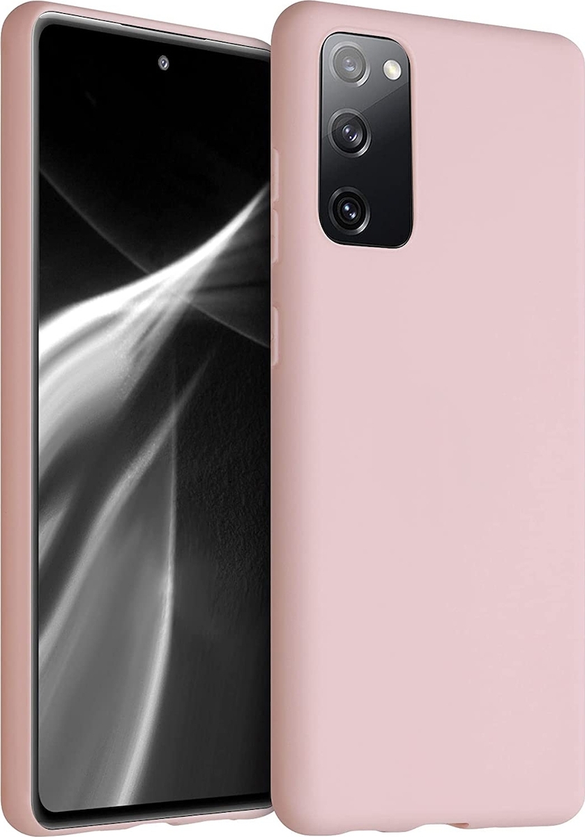 Θήκη σιλικόνης για Samsung Galaxy S20 FE ροζ